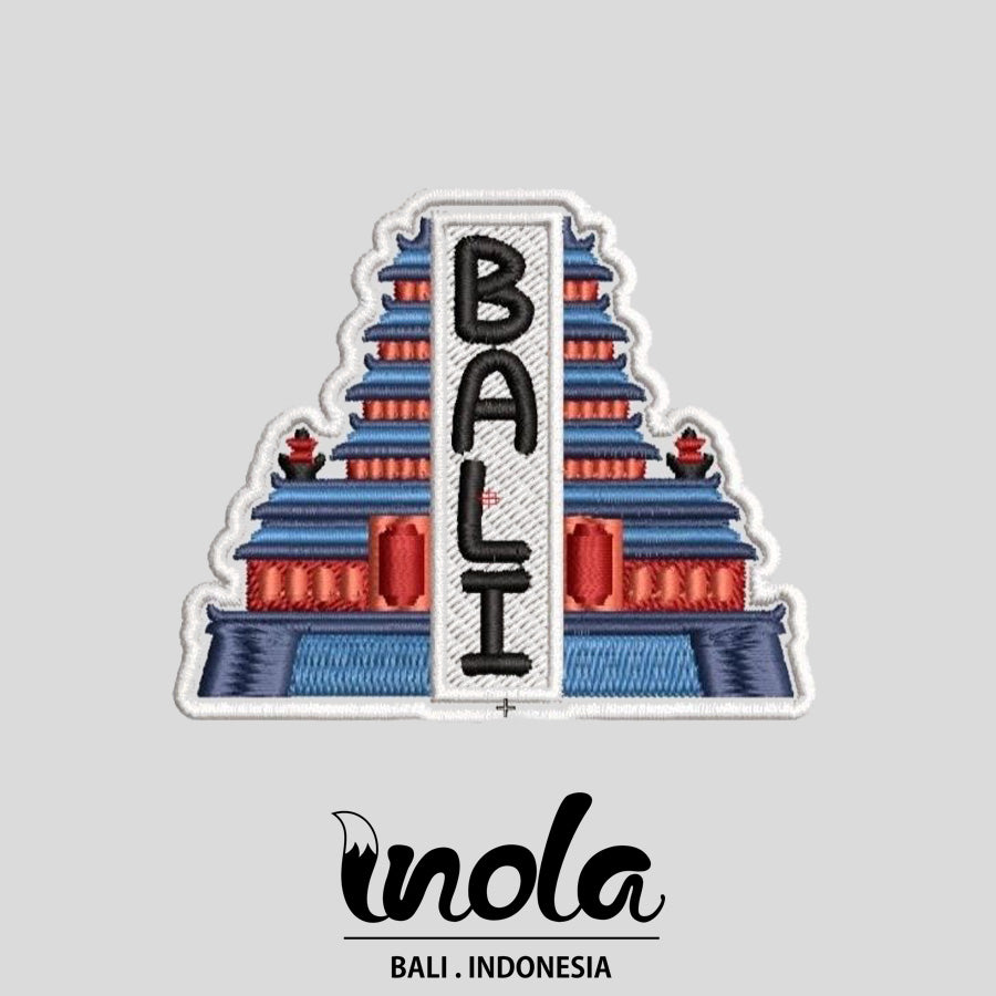 Bali Gate Iron-on Patch
