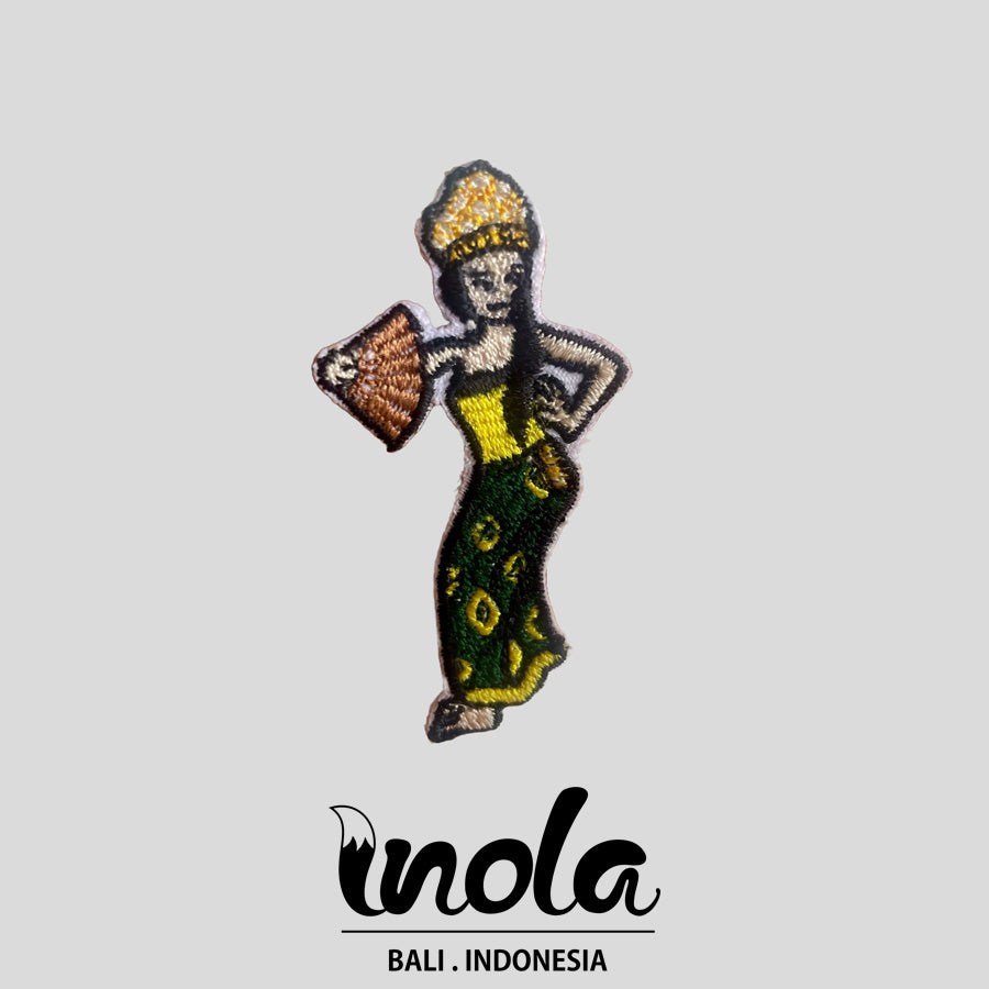 Balinese Dancer Iron-on Patch